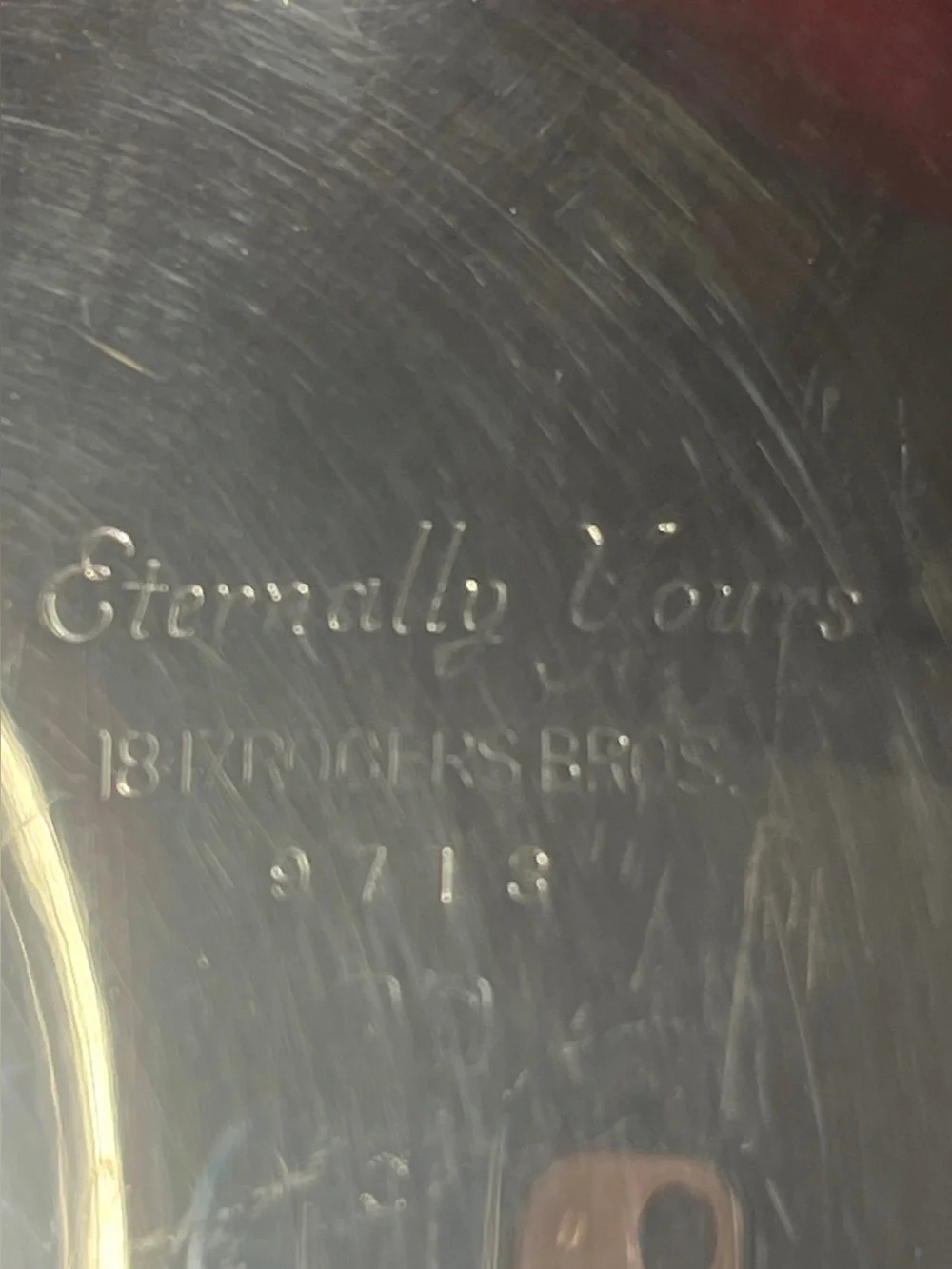 1847 “Eternally Yours” Collection HERITAGE Roger’s Bros Silver Plate Gravy Boat